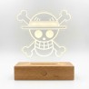 Lámpara Led One PIece Jolly Roger